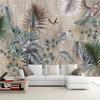 3D tapety ścienne w stylu chińskim ręcznie malowane kwiaty i ptaki obraz olejny freski salon gabinet Home Decor Papel De Parede Sala