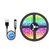 2835 RGB LED Strip Set with Bluetooth & 24-Key Remote, 5V USB