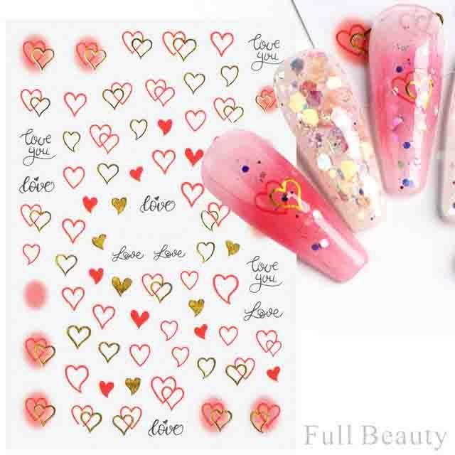 

Абстрактные линии, DIY наклейки для ногтей для женщин и девочек, украшения для ногтей, розовое золото, весенние 3D-слайдеры для маникюра, наклейки для лака для ногтей