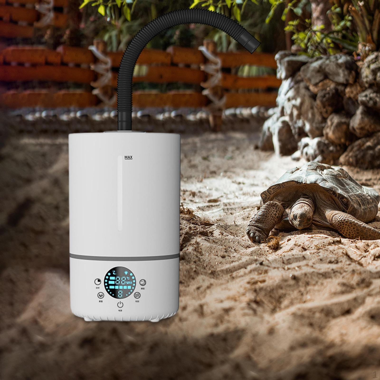 

Reptile Humidifier 4 L Stylish Pet for Orchids Turtles EU Adapter Single Tube Single Tube