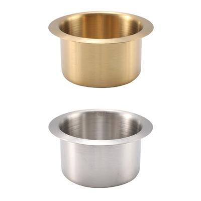 Stainless Steel RVs Cup Stand Holder For Beverage Cans And Bottles Perfect For Campers And Boats Drink Bracket Stand