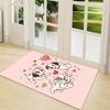 Dalmatian Puppies Love Balloon Carpet Rug Soft Washable Anti Slip Home Living Room Sofa Mats Personalized Christmas Rug