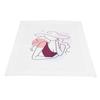 Line Girl Face Abstract Illustration Wall Art Canvas Painting Frameless Wall Picture for Living Room Decor