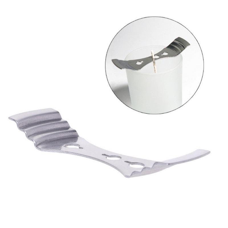 Drei-Loch-Kerzendocht-Halter zur Zentrierung von Baumwolldochten