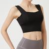 Women's Quick-Dry Shockproof Sports Bra for Cycling, Running, and Yoga with Cross Back Design