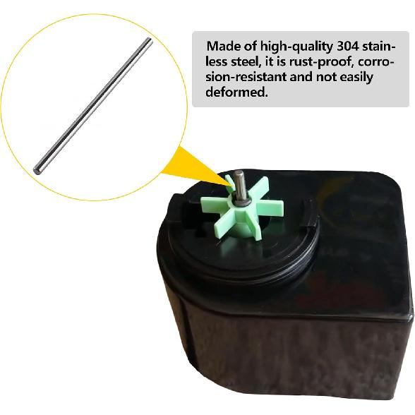 (2-Pack) A16551 Impeller Shaft for Aqua Clear AC110 Power Filter and Powerhead Pump Impeller Shaft Replacement Parts