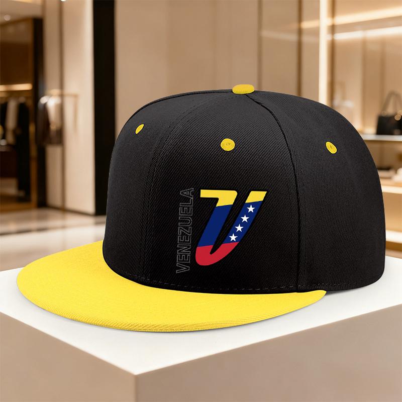Pc Venezuela Flag Cap with National Colors  Lightweight Adjustable Unisex Hat Suitable for Parties Weddings Outdoor Events
