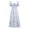 Elegant Floral French Holiday Dress for Women - High-End Fashion, Hot Selling, and Perfect for Any Occasion.