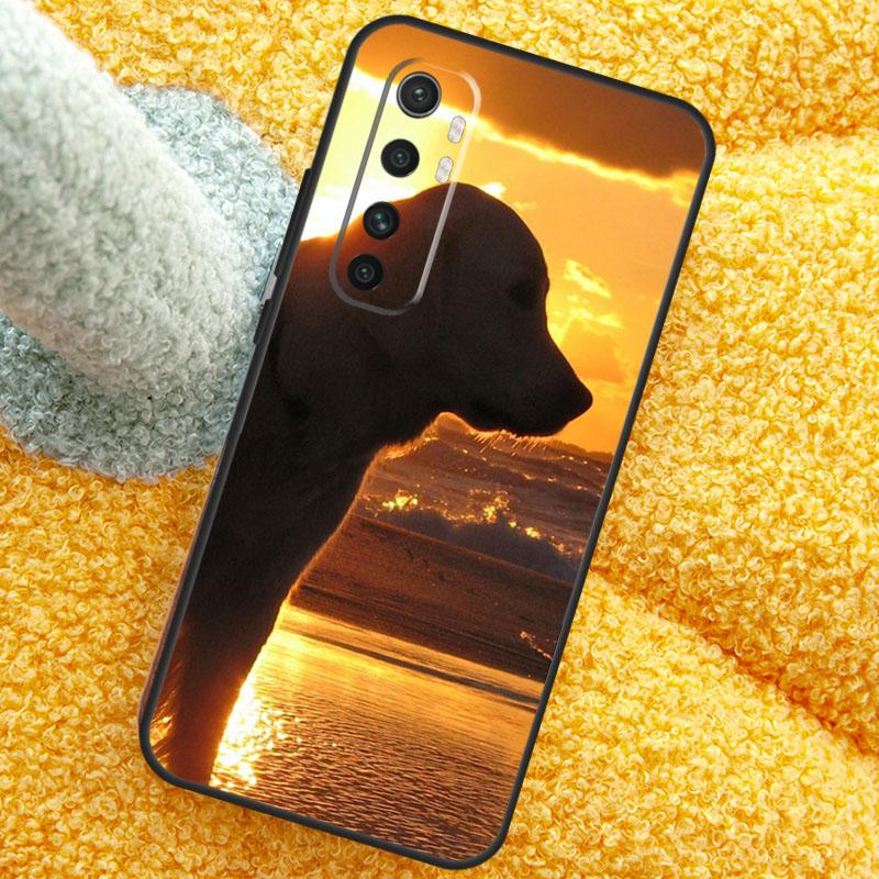 Schwarzer Labrador Retriever Tier Hund Hülle Für Xiaomi 15 Ultra 14 13T 14T 15T 17 Pro Max Hülle Für POCO X7 Pro X5 X6 F5 F6 F7 F8