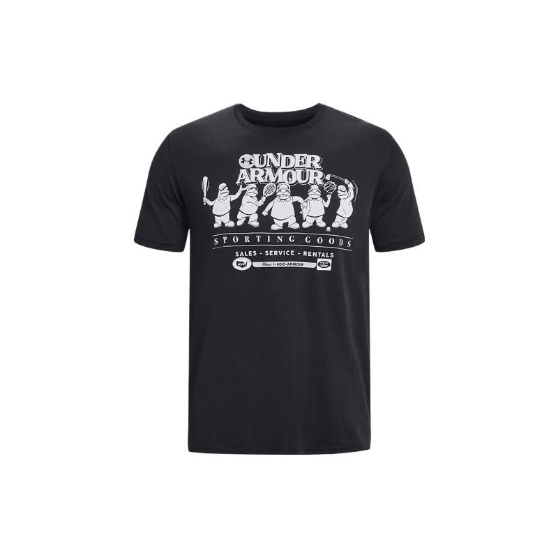 Мужская футболка Under Armour Черная 1376854-001 XL
