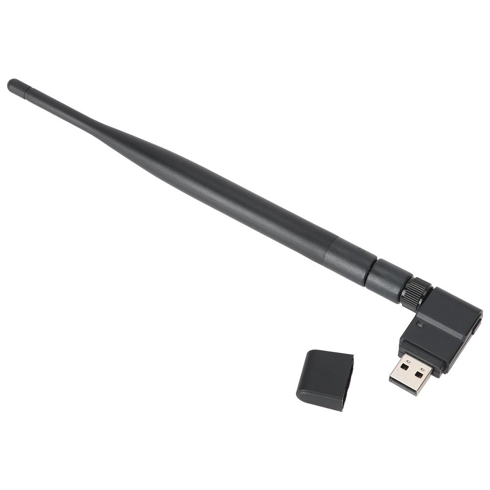 150M USB WiFi Wireless Network LAN Card for Desktop Laptop with High Gain Antenna