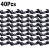 1-60Pcs Self-Adhesive Cable Clips Organizer Drop Wire Holder Cord Management for Ethernet Cable TV PC Under Desk Car Wire Clip