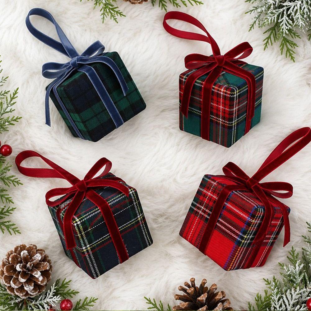 Schaumstoff-Weihnachtsbaum-Hängedekorationen Samt-Weihnachtsgeschenk-Hängeornament Weihnachten