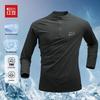 Hodo Men's Antibacterial Quick-Dry Long-Sleeve Running T-Shirt