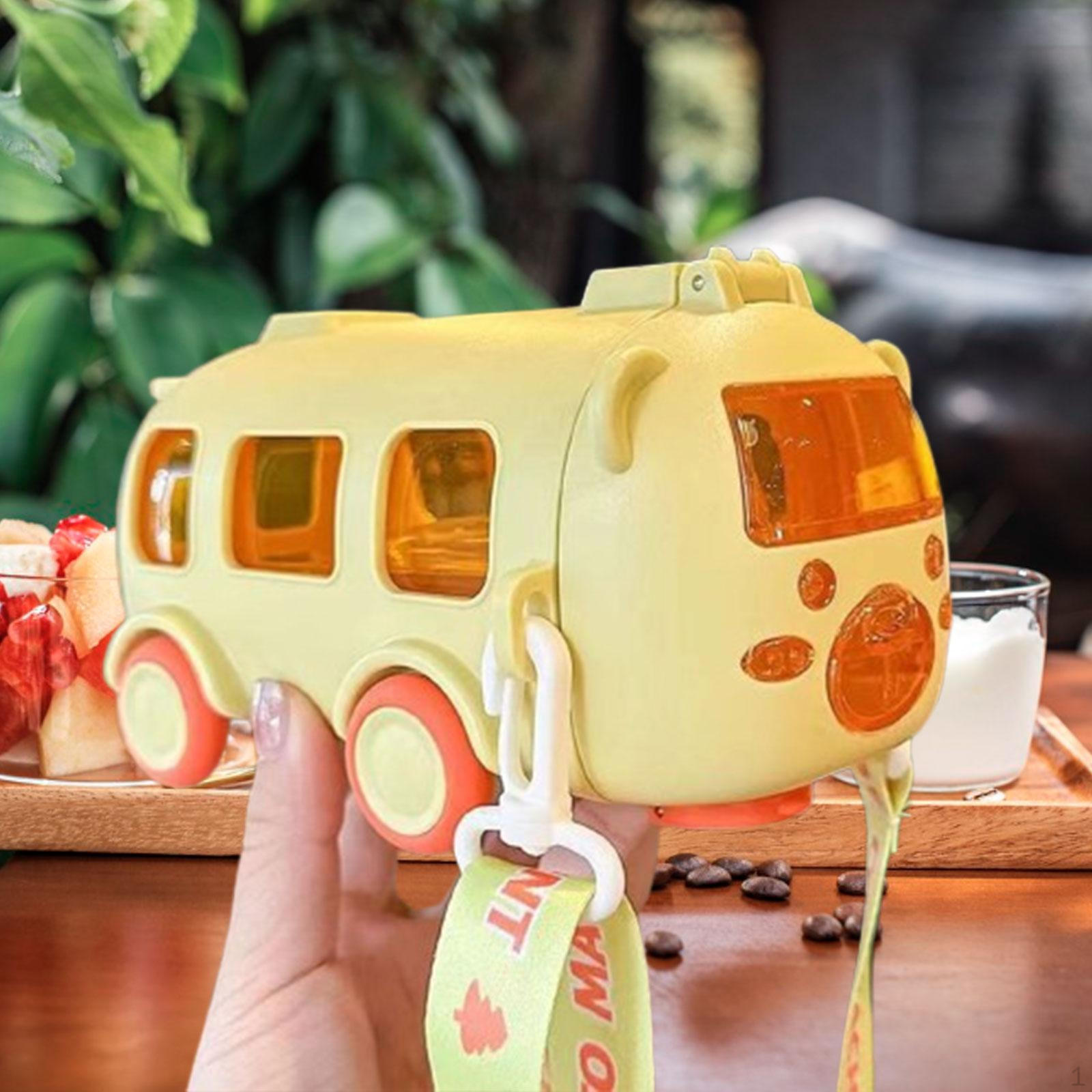 

Детская бутылка для воды в автобусе, питьевая 500 мл, легкий кувшин, спортивный чайник, чашка для жёлтый