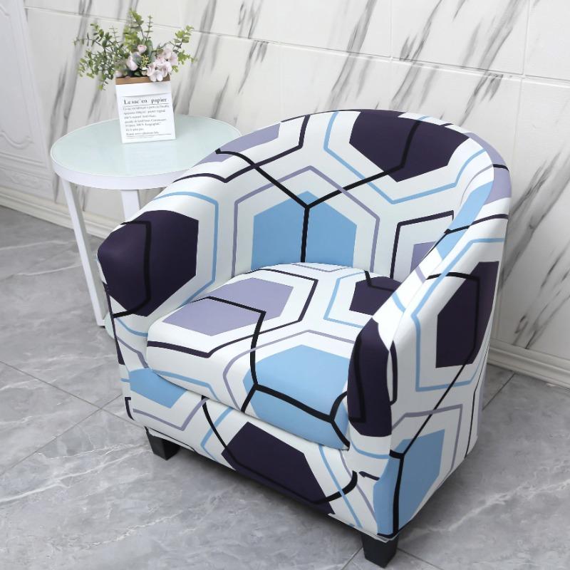 Armchairs Chair Covers Stretch Single Sofa Slipcover Sofa Couch Cover for Bar Counter with Seat Covers Funda De Sofá Individual
