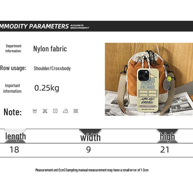 Unisex Lightweight Waterproof Crossbody Water Bottle Backpack for Hiking and Travel