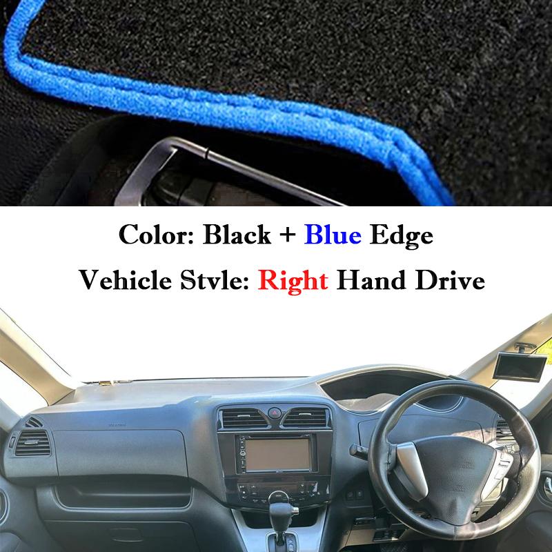 Car Dashboard Cover Mat Anti-UV Sunshade Cushion Carpet Protective Accessories for Nissan Serena C26 2010- 2013 2014 2015 2016