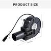 USB 9733 Cooling Blower Fan With 4800RPM Speed Adjustable Metal Guard For Outdoor Event And Heat Dissipation