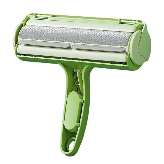 Pet Hair Roller Reusable Sticky with Detachable Storage Hair Remover Box Soft Rolling Head Non-Damaging Lint