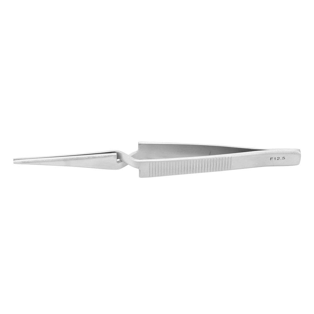 Stainless Steel Tweezers Cross Reverse Repair Tweezers For Photovoltaic Microelectronics
