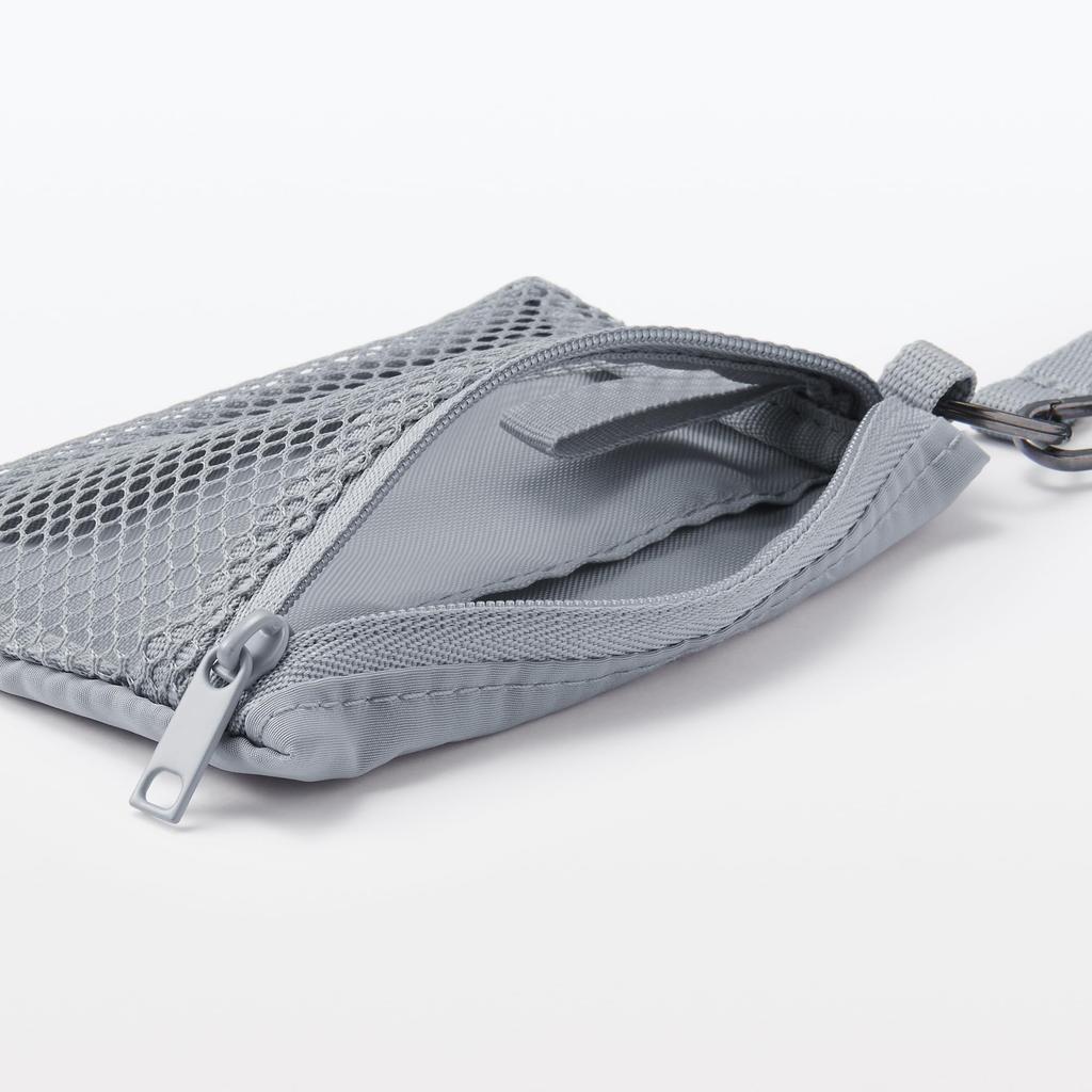 MUJI Polyester Card 8 X 12 OHG72A3S Case, Gray, Approx. Cm,