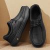Spring Autumn Men's Business Dress Shoes Simple Casual Shoes Comfortable Oxford Shoes Anti Slip Male Sneakers Walking Footwear