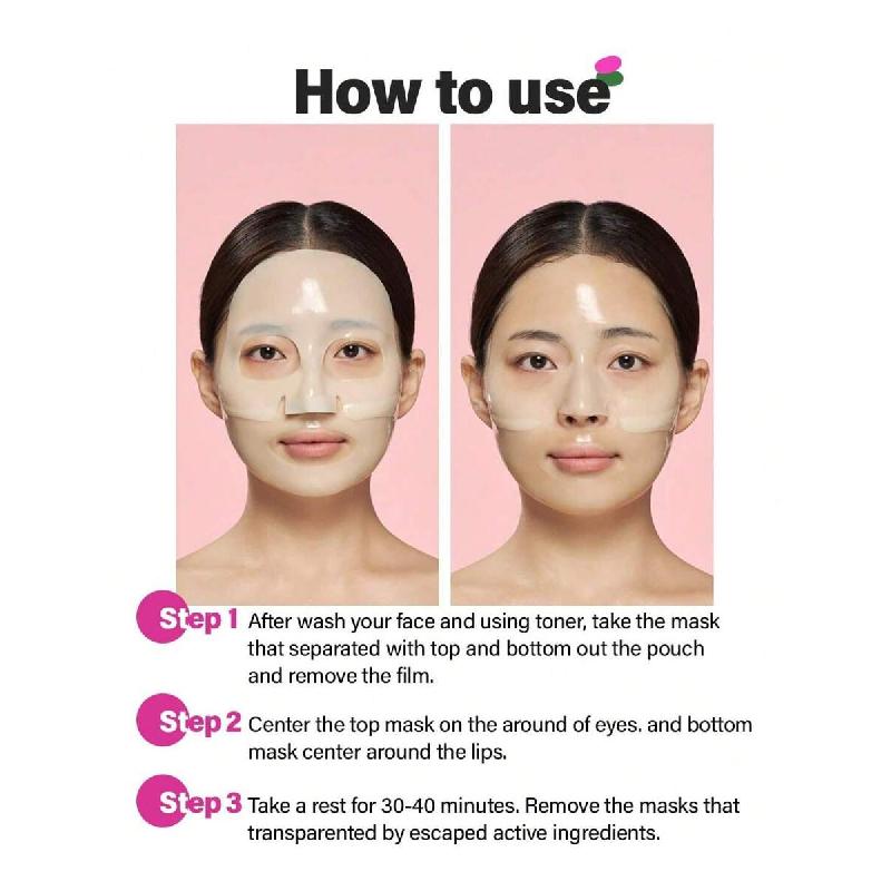 CKD Pore Elasticity Mask With Retino Collagen Small Molecule 31g,Hydrogel Anti-Aging Face Sheet Mask Tightens Pores & Sagging Skin