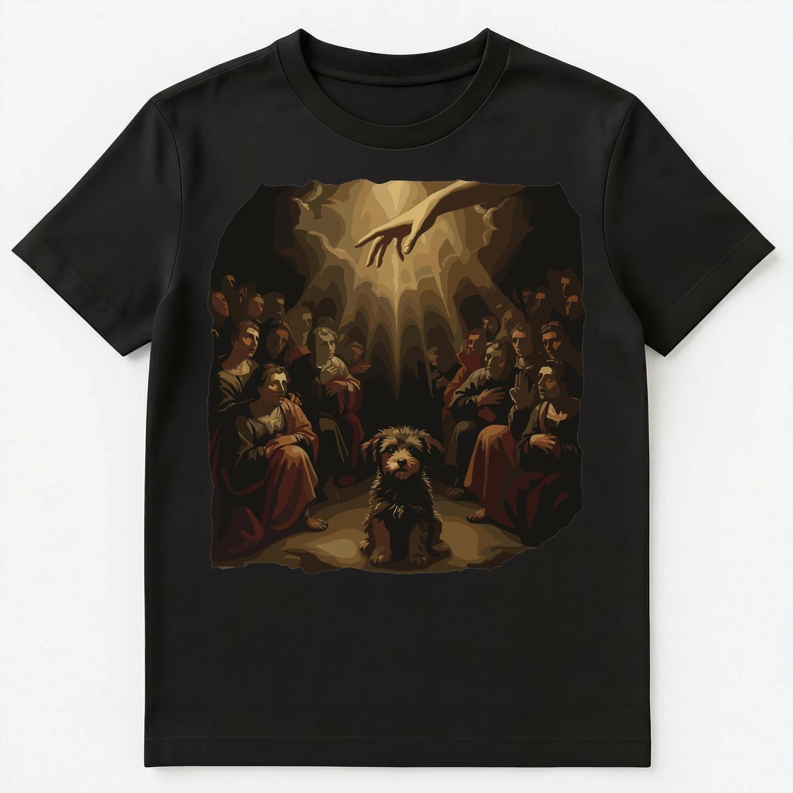 Dog Lover The Creation Of Dog Art Unisex T-Shirt 2XL