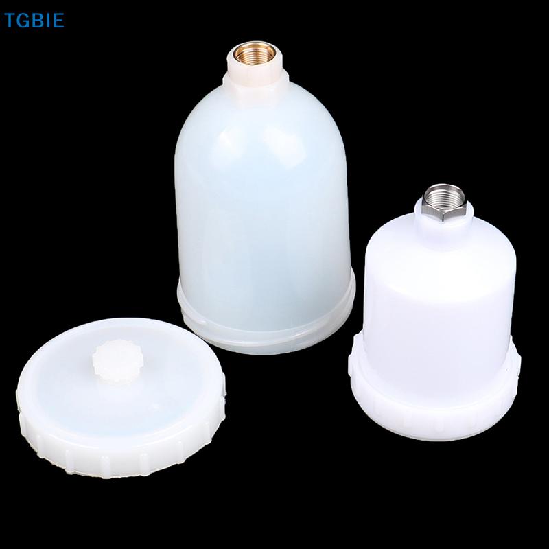[TL][TL]600ml Plastic Spray Paint Pot Sprayer Cup Air Gravity Feed Fastmover Thread Connector For Spray Tools
