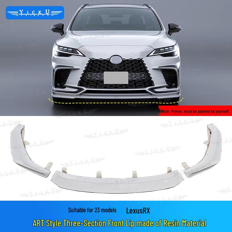 Lexus RX350/500 Carbon Fiber Body Kit (Front Lip, Fender Flares, Rear Lip, Side Skirts, Tail Top Spoiler, 2023-2025)