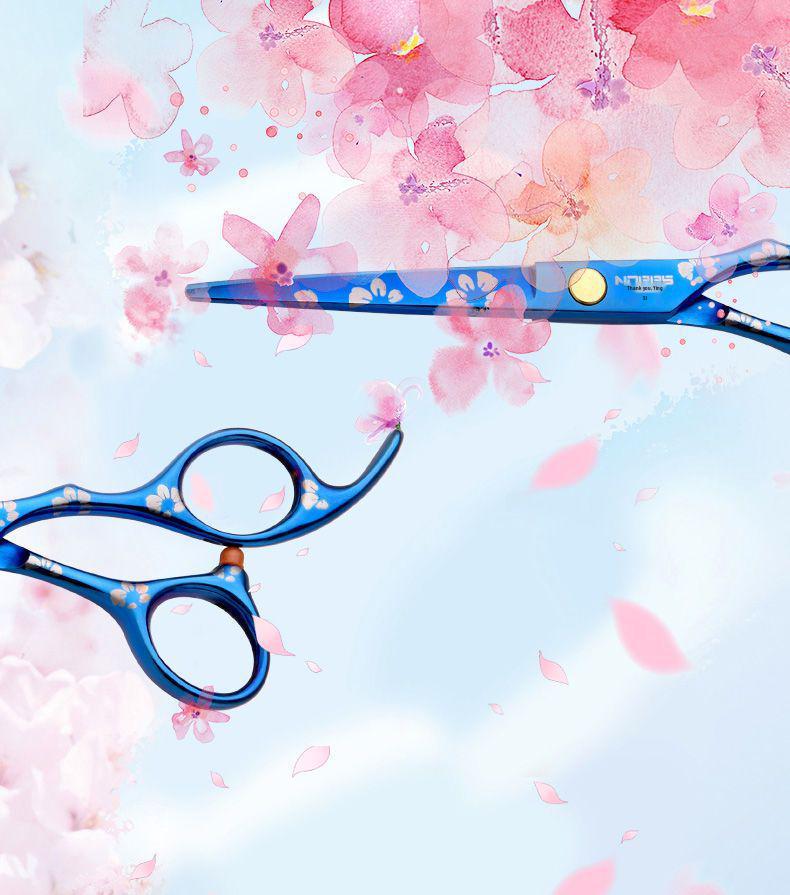 Professional Hairdressing Barber Scissors Set - Includes Flat and Thinning Scissors, Free Shipping