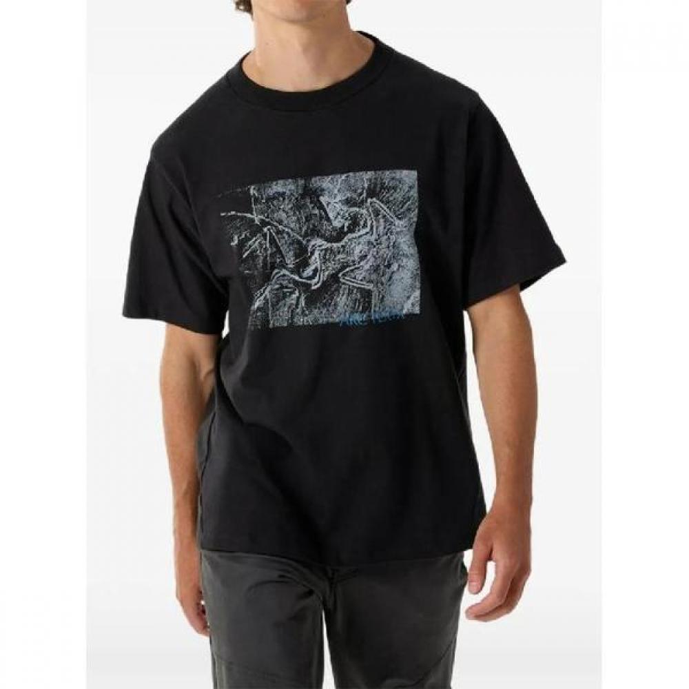 

ArcTeryx 26 Ss Crag Graphic Crew Neck T shirT Tp44928474 XL