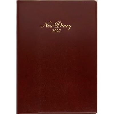 Takahashi Notebook 2027 A5 Daily Diary Wine No.89 (Starts January 2027) StationeryOffice Supplies