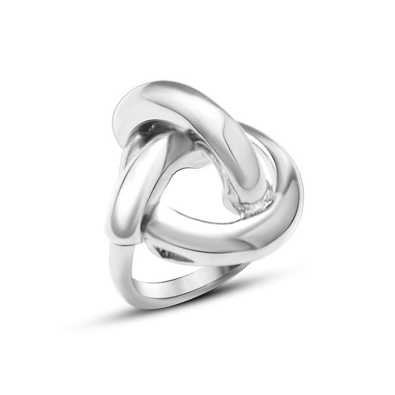 

[sakuto] ring men s ring stainless simple silver color cross cross (14)