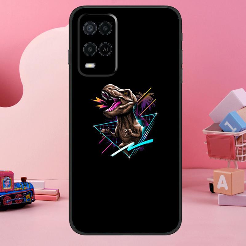 Dragon Dinosaurs Case For Oppo A18 A38 A58 A78 A98 A74 A54 A94 A80 A60 A40 A96 A76 A16 A15 A17 A57 A77 A5 Pro OPPO A15