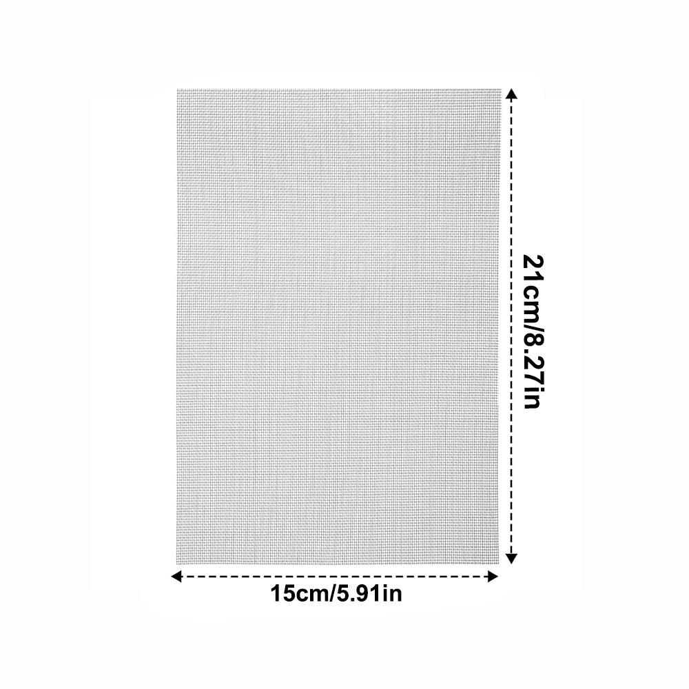 

20 Mesh Wire Mesh Screen 31X21CM 15X21CM Stainless Steel Mesh Sturdy No Rust Metal Mesh Screen DIY Projects Cage Vent Garden
