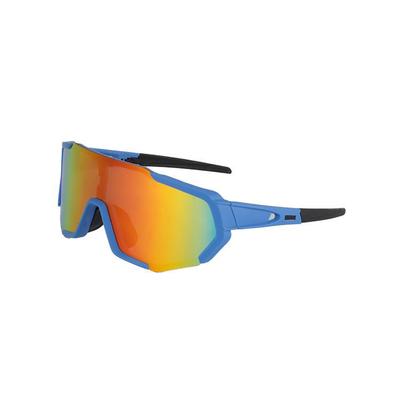 Grenzüberschreitende Rad- und Sportsonnenbrille mit farbigen, austauschbaren Gläsern, winddicht und polarisiert für Marathon und modische Anlässe.