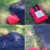 Mini Pocket Picnic Blanket Portable Foldable Picnic Mat with Handle Waterproof Sand Proof Nylon Mat Beach Blanket Outdoor Camping