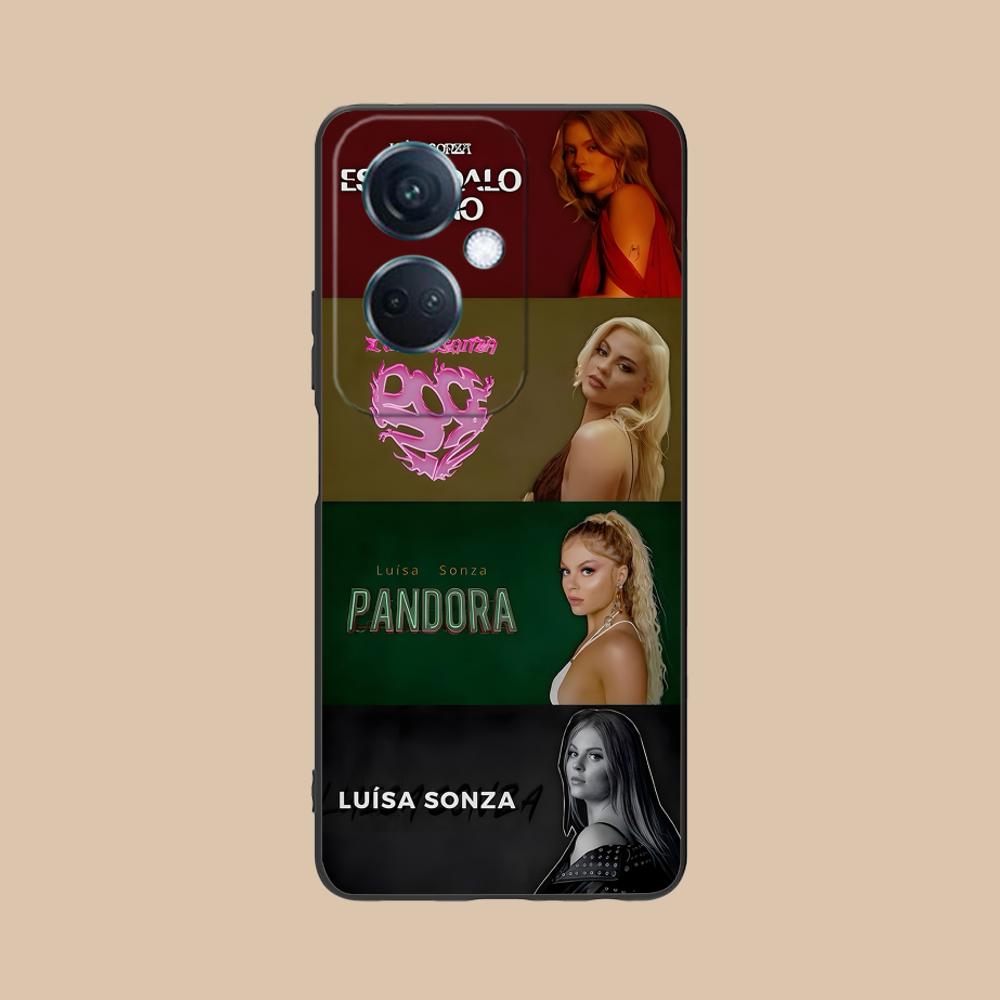 Luisa Sonza Mobile Phone Case for OPPO Find X9 X8 X7 X6 X5 X3 X2 Plus s Pro Ultra Lite Colorful Printing Cover Cellphones Luxury