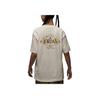 Jordan Oversized Fashion Sports Comfortable Breathable Short Sleeve T-Shirt Women Tops Sail-White IF0380133