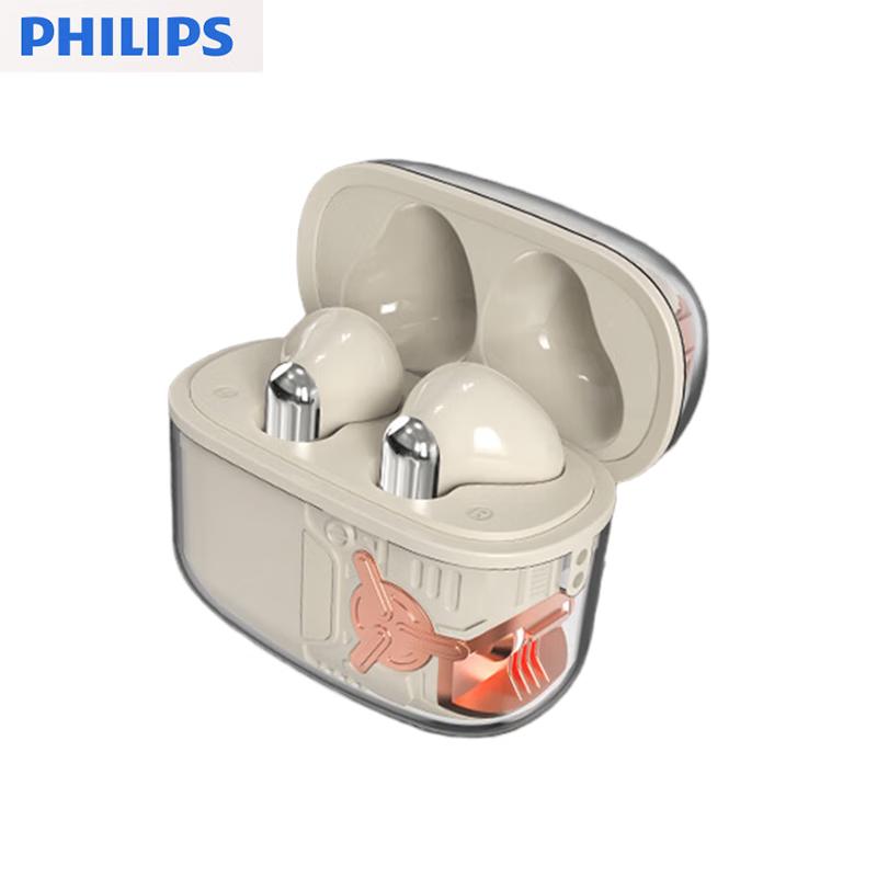 Philips TAT1168 True Wireless Bluetooth 5.3 Sport Earbuds with Noise Reduction