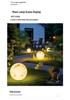 Solar-Powered Outdoor Moon Lamp: Waterproof Atmosphere Light for Gardens, Villas, and Terraces