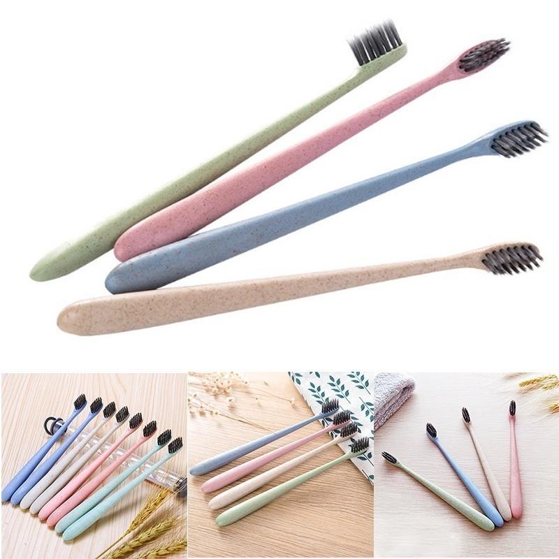 Umweltfreundliche Zahnbürste Neuheit Bambus-Zahnbürste Weichborstig Capitellum Bambusfaser