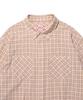 AECA Painted Check Shirt-Pink