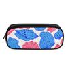 Structured PU Leather Pencil Case with Secure Pen Holders for School Classroom Office for School and Business Use