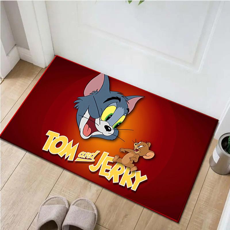 

1pc Office Carpet Chair Mats Tom and Jerry Perfect for Office Chairs, Living Rooms, Or Bedrooms,Polyester Carpet.HDT184 60cm by 90cm