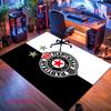 Tapis logo Partizan pour Salon Chambre Maison Décoration Canapé, Tapis de Sol Antidérapant pour Jeux d'Enfants