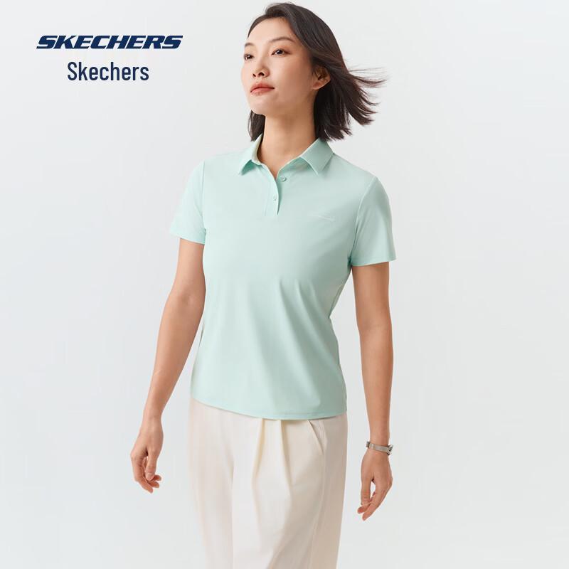 Skechers Women s Cooling UV Protection Sports T-Shirt P226W111 XL 100