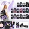 Student Backpack 3 Piece Set with Trendy Print for School , Travel and Everyday Use